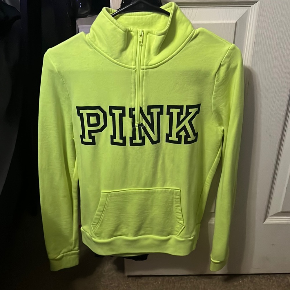 Pink women’s quarter zip